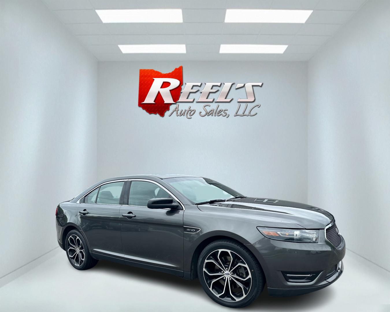 2019 Gray /Black Ford Taurus SHO AWD (1FAHP2KT0KG) with an 3.5L V6 DOHC 24V TWIN TURBO engine, 6-Speed Automatic transmission, located at 11115 Chardon Rd. , Chardon, OH, 44024, (440) 214-9705, 41.580246, -81.241943 - This 2019 Ford Taurus SHO AWD is a high-performance sedan that combines luxury and technology with its 3.5L twin-turbo EcoBoost V6 engine, producing 365 horsepower and 0-60 mph in just 5.2 seconds. The interior features heated and cooled front seats, blind spot monitoring, rear cross traffic alert, - Photo#3